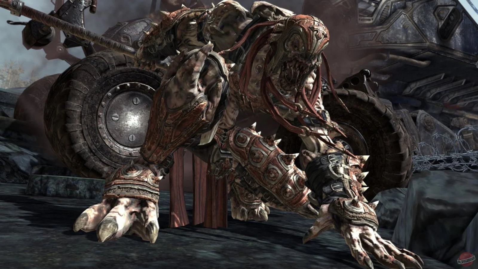 Gears of War 2 gameplay screenshot for Microsoft Xbox 360