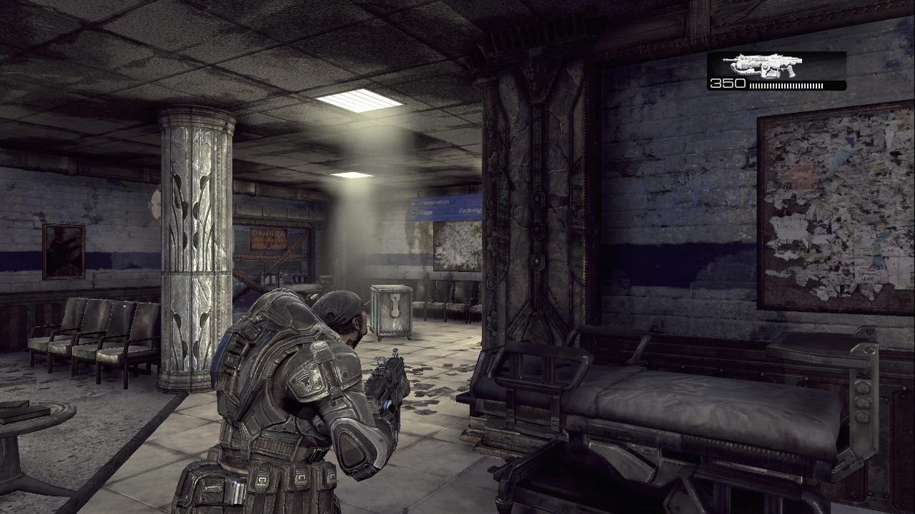 Gears of War 2 gameplay screenshot for Microsoft Xbox 360