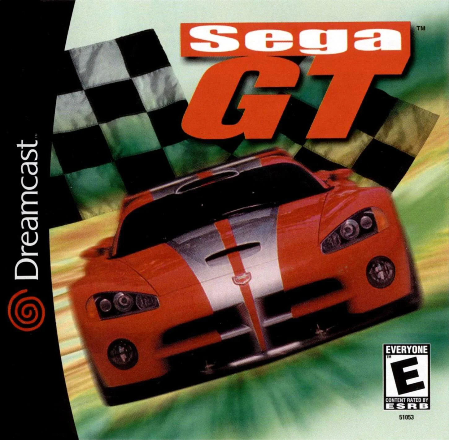 Sega GT — Sega Dreamcast Box - Front