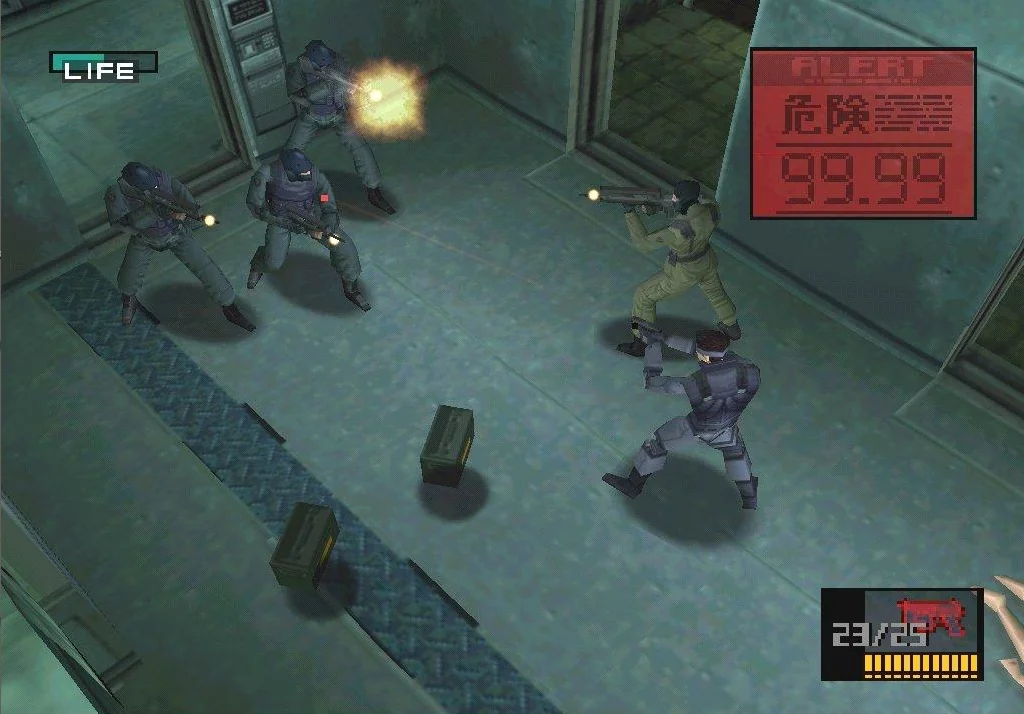 Metal Gear Solid — Sony Playstation Screenshot - Gameplay