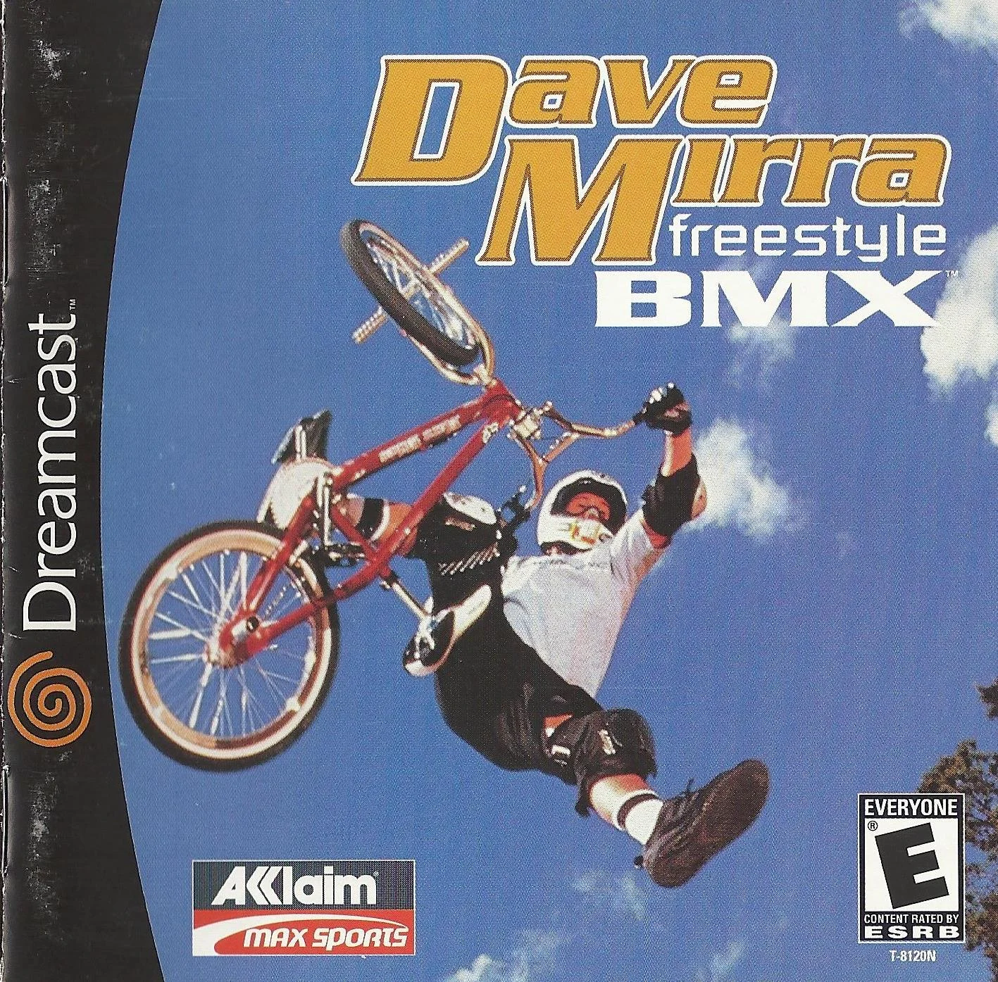 Dave Mirra Freestyle BMX — Sega Dreamcast Box - Front