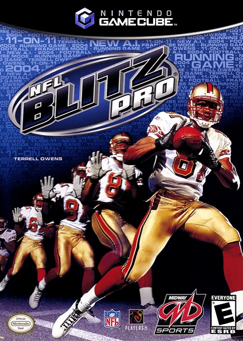 NFL Blitz Pro — Nintendo GameCube Box - Front