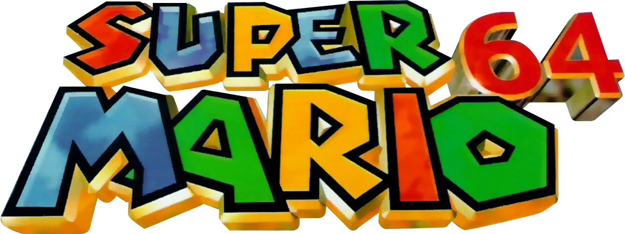 Super Mario 64 — Nintendo 64 Clear Logo