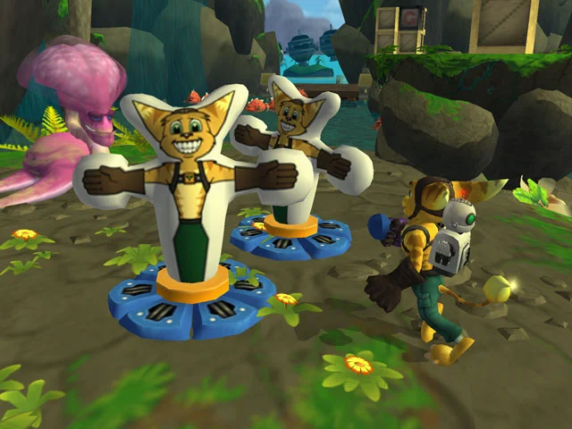 Ratchet & Clank — Sony Playstation 2 Screenshot - Gameplay