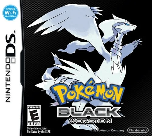 Pokémon Black Version — Nintendo DS Box - Front