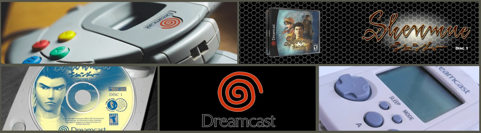 Shenmue — Sega Dreamcast Arcade - Marquee