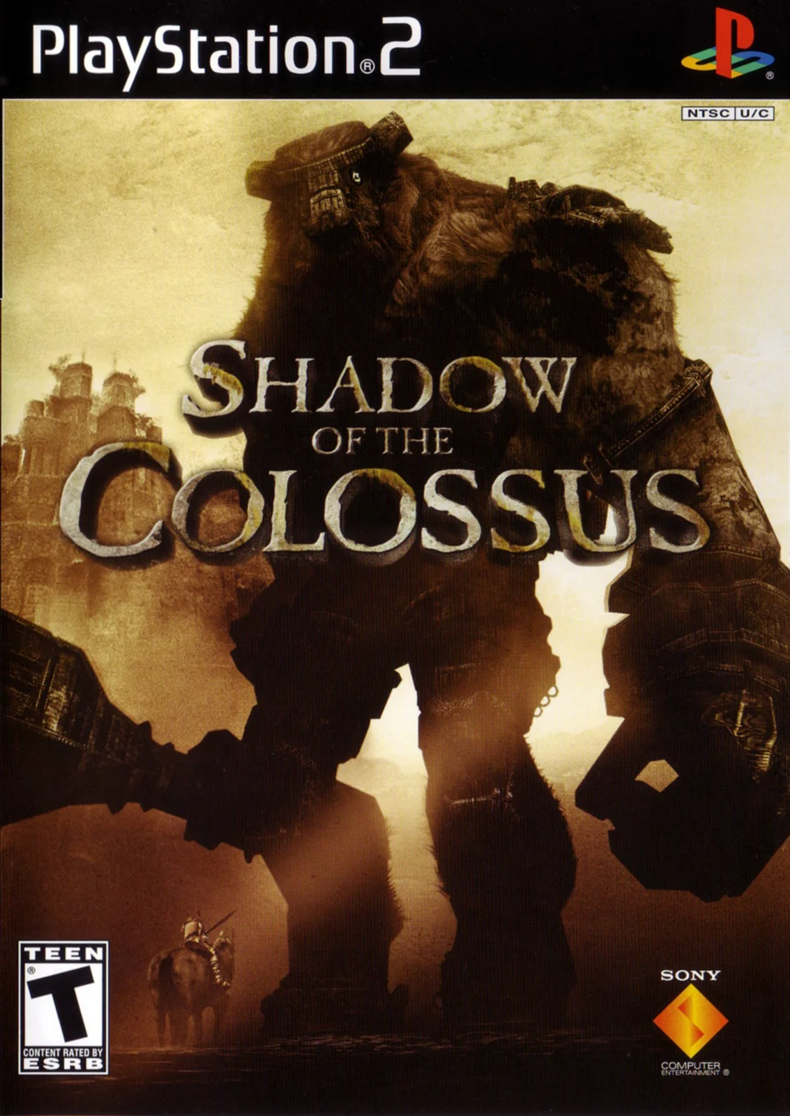 Shadow of the Colossus — Sony Playstation 2 Box - Front