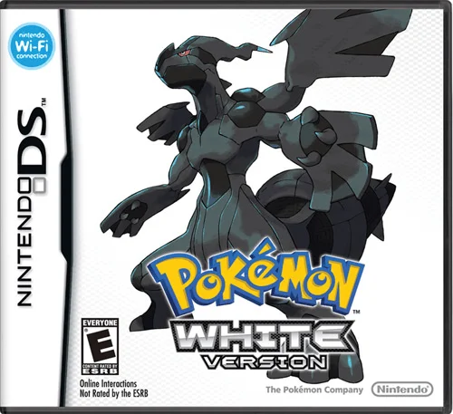 Pokémon White Version — Nintendo DS Box - Front