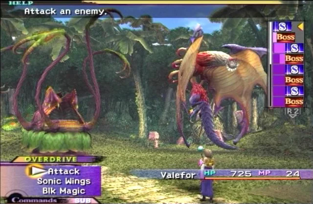 Final Fantasy X — Sony Playstation 2 Screenshot - Gameplay