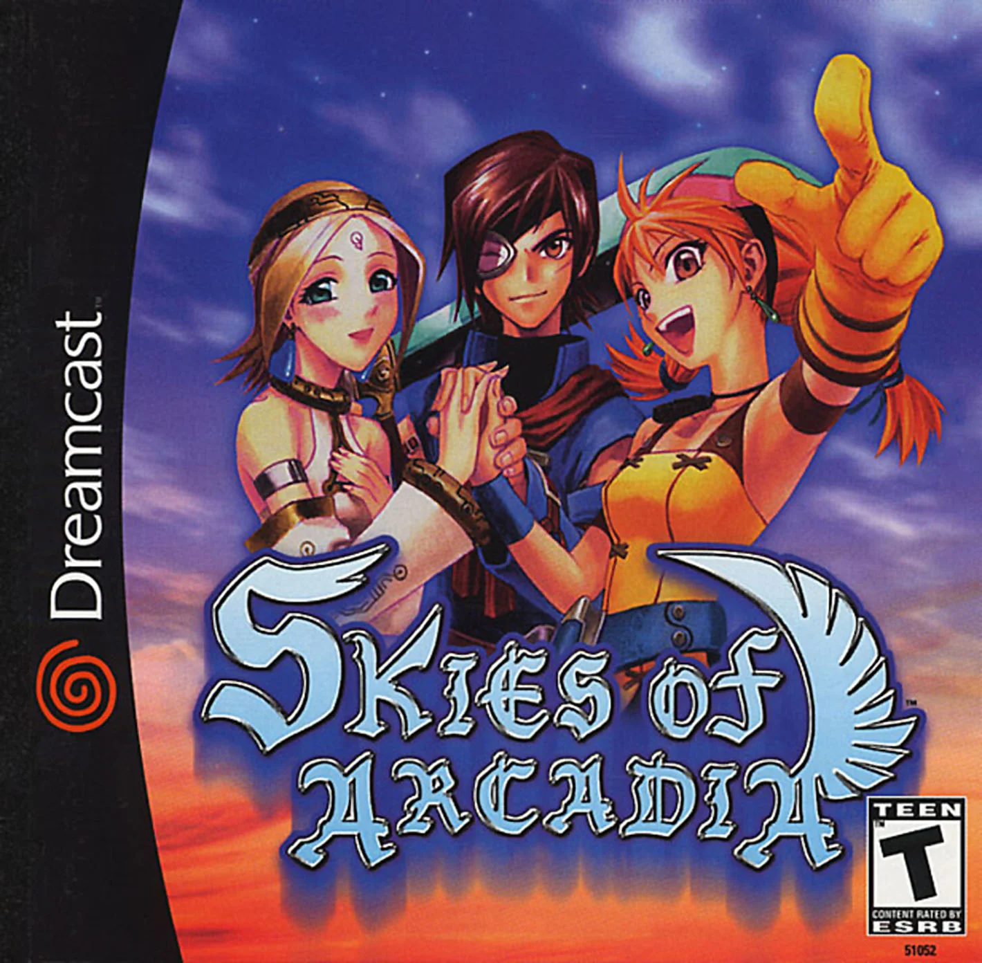 Skies of Arcadia — Sega Dreamcast Box - Front
