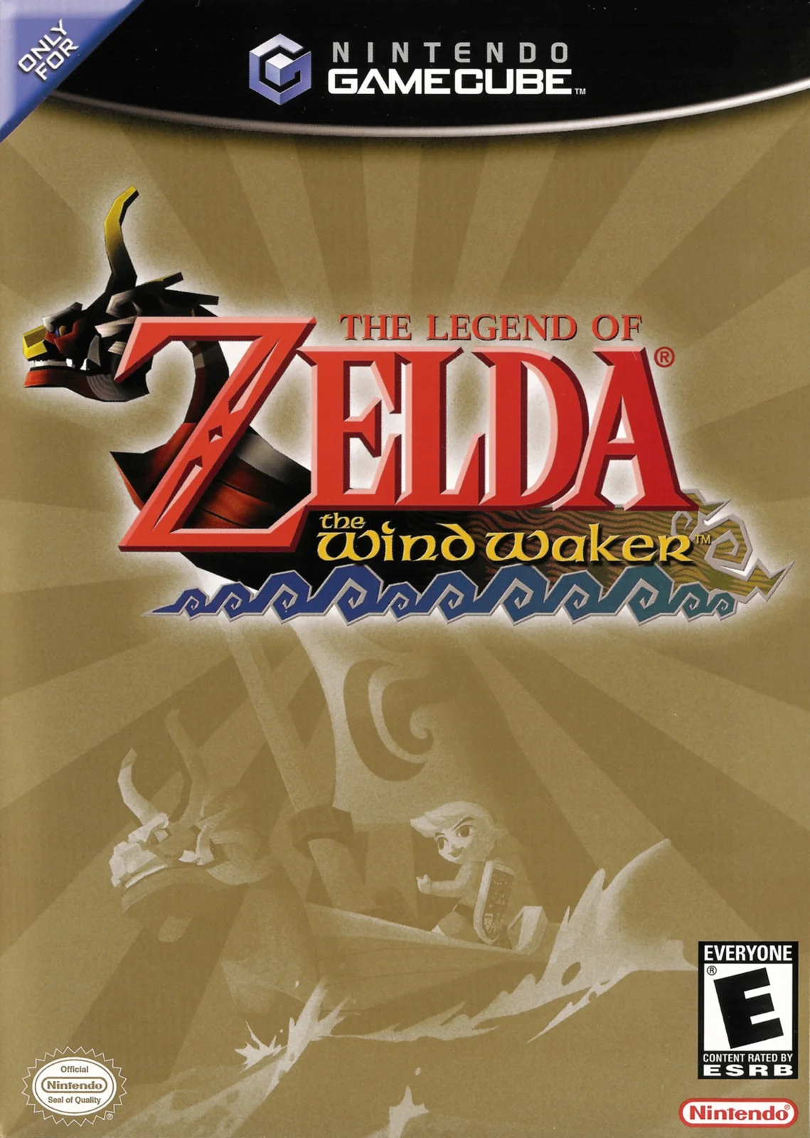 The Legend of Zelda: The Wind Waker — Nintendo GameCube Box - Front