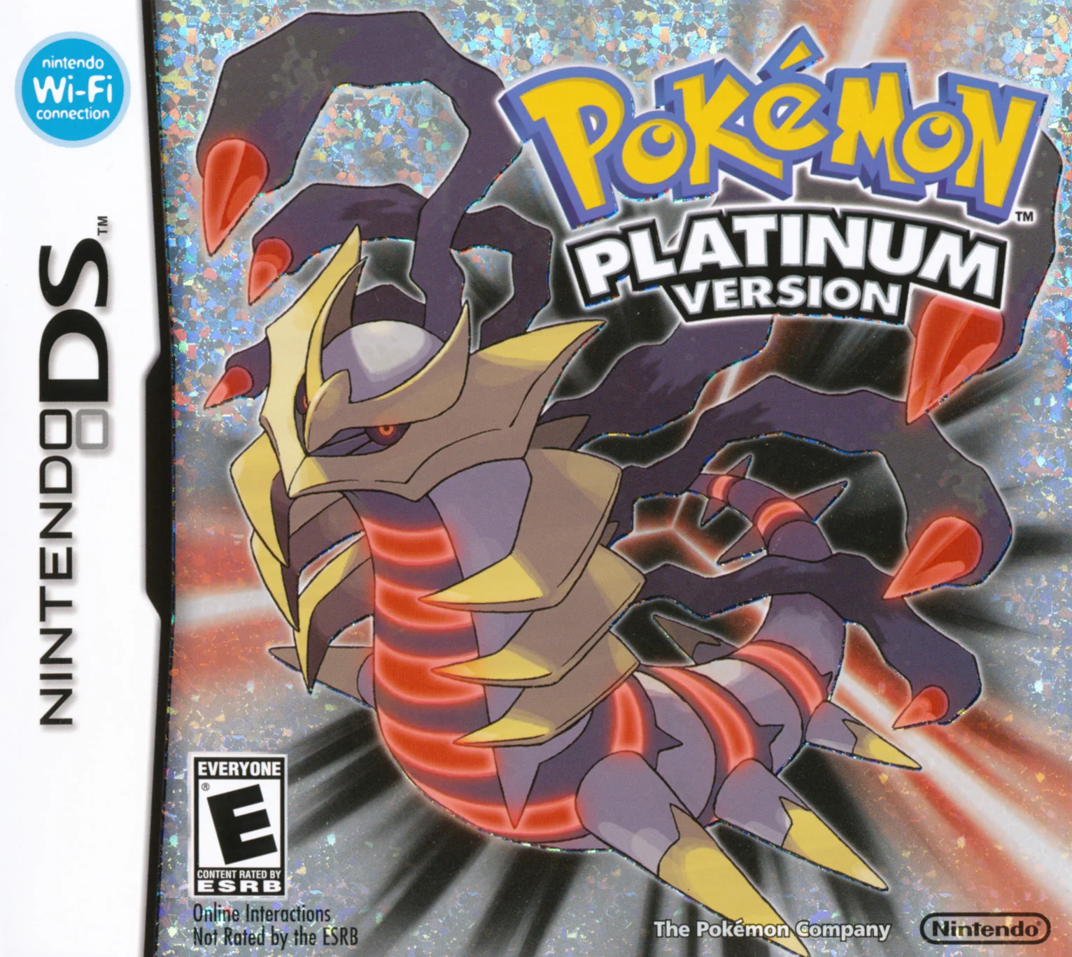 Pokémon Platinum Version — Nintendo DS Box - Front
