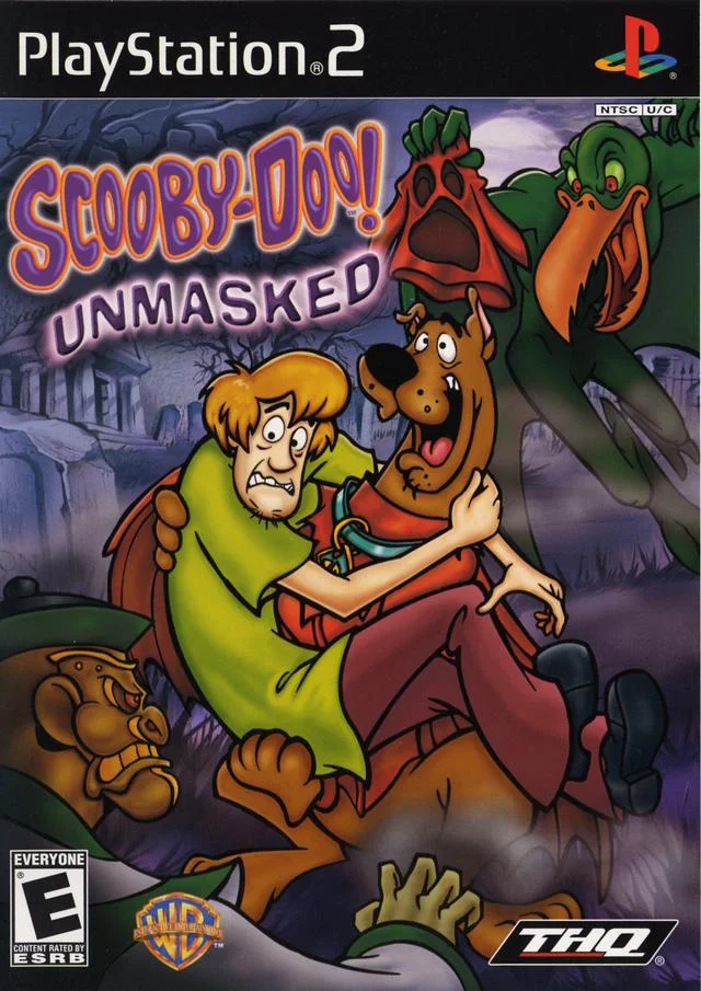 Scooby-Doo! Unmasked — Sony Playstation 2 Box - Front