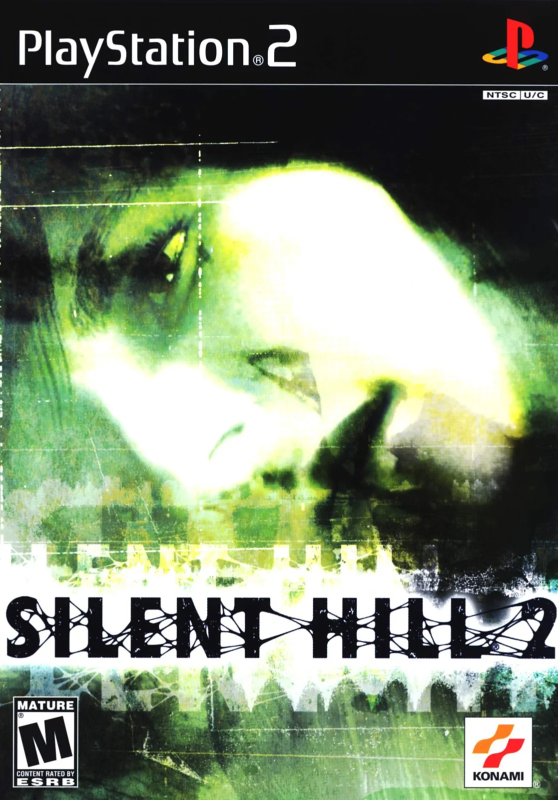 Silent Hill 2 — Sony Playstation 2 Box - Front