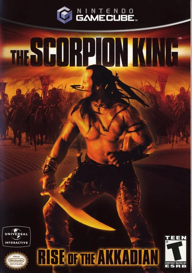 The Scorpion King: Rise of the Akkadian — Nintendo GameCube Box - Front