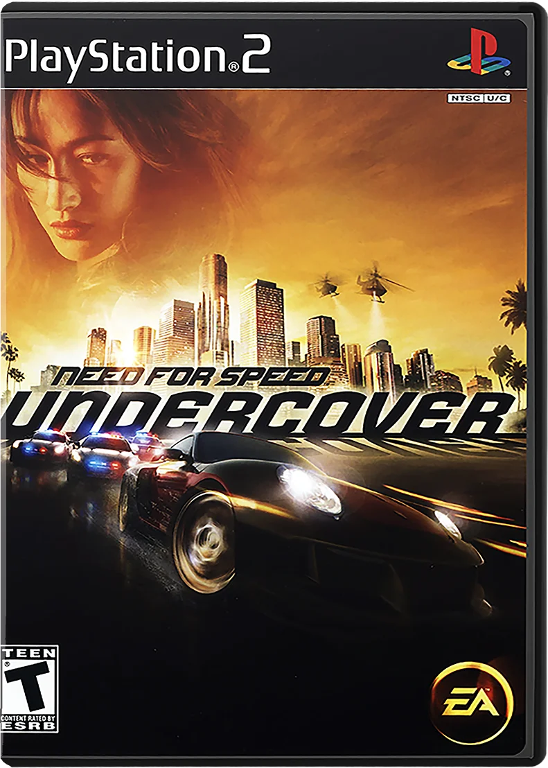 Need For Speed: Undercover — Sony Playstation 2 Box - Front