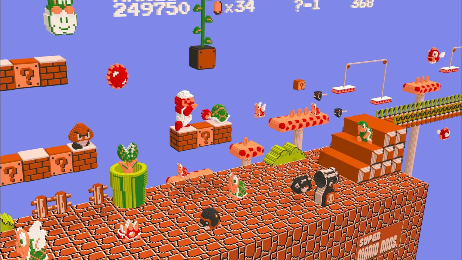 Super Mario Bros. — Nintendo Entertainment System Fanart - Background