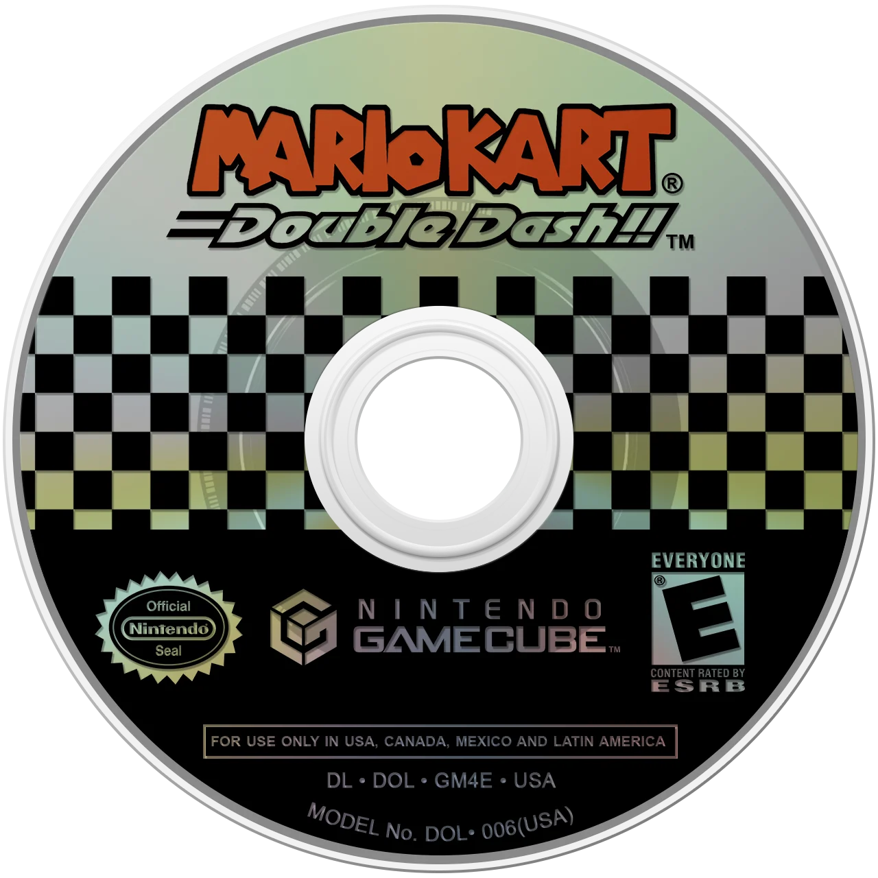 Mario Kart: Double Dash!! — Nintendo GameCube Disc