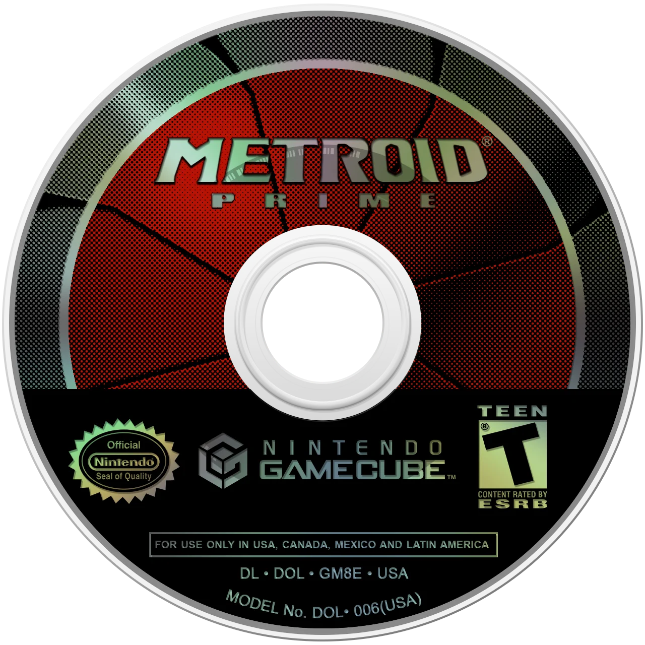 Metroid Prime — Nintendo GameCube Disc