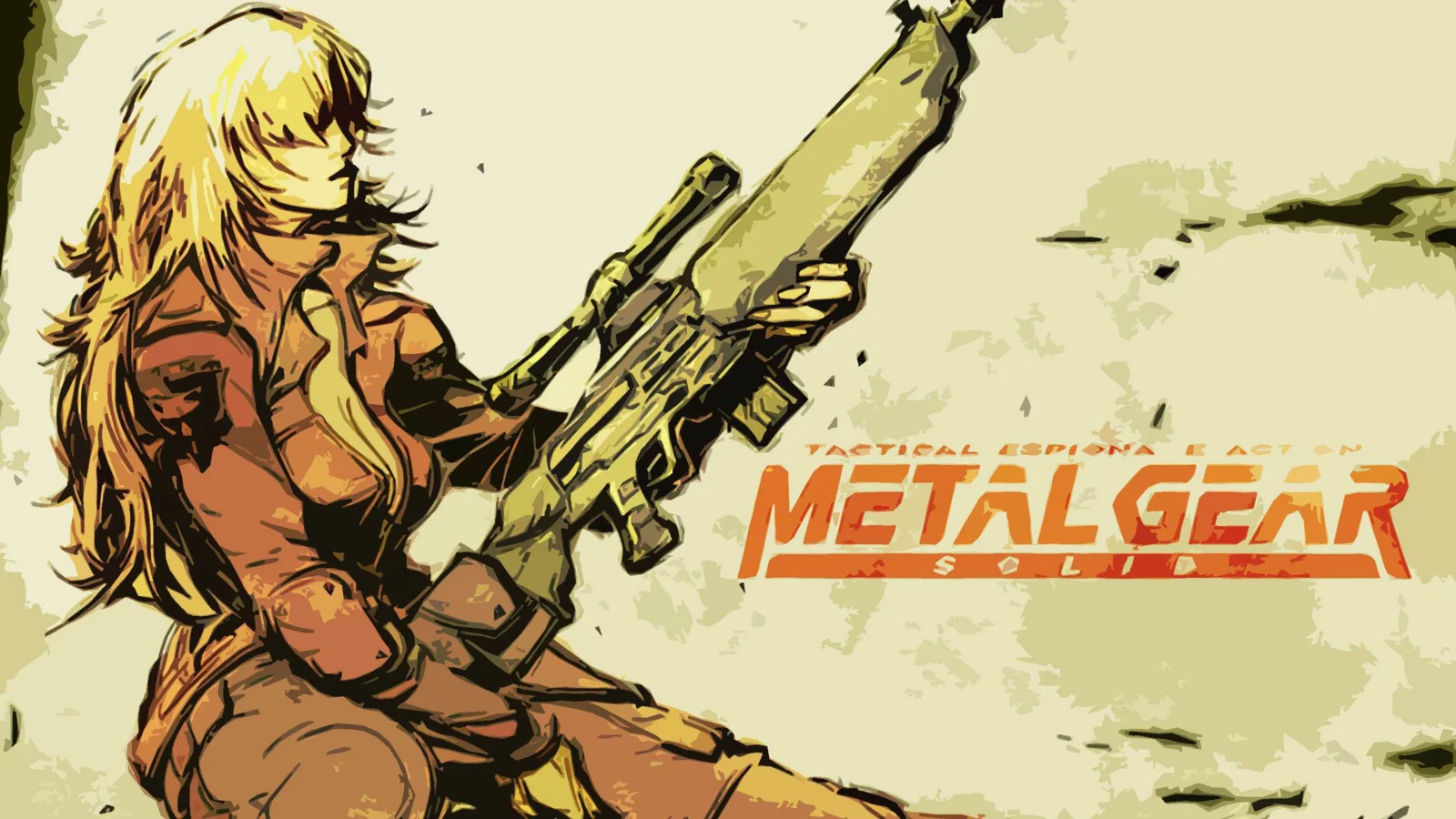 Metal Gear Solid — Sony Playstation Fanart - Background