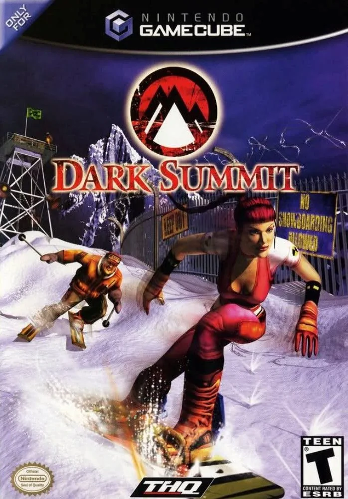 Dark Summit box cover for Nintendo GameCube